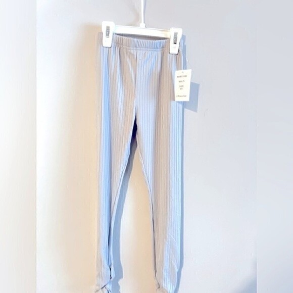 Girls gray pants size 6X Jumping Beans Solid Leggings, new - Picture 2 of 5